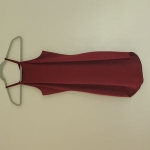 Burgundy Dress